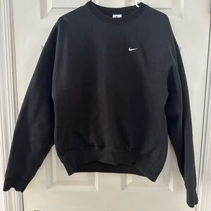 Nike Unisex Black Crewneck Sweater